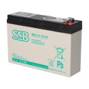 SSB Battery 12V 4,5Ah AGM Akku – passend für Panasonic UP-VW1220P1