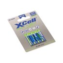 XCell Micro battery Ni-MH 1.2v 1000mAh aaa 4pcs blister