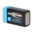 10x ANSMANN Extreme Lithium 1604LC 9V Block Batterie - passend für Rauchmelder & Sicherheitstechnik