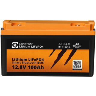 LIONTRON LiFePO4 12,8V 100Ah LX Smart BMS mit Bluetooth - All In 1 - Marine