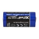 XCell 16340 Pro Li-Ion Akku 3,6V 850mAh USB-C – CR123A-Format