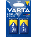 Varta Alkaline 9V Block 6LR61 - 2er Blister