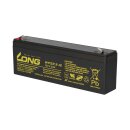 Kung Long WPS2.3-12 AGM-Akku 12V 2,3Ah – passend für Yuasa NP2.3-12 / NP2.1-12