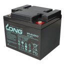 Kung Long WPL40-12NV0 12V 40Ah AGM Bleiakku M6 Longlife