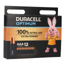 Duracell MN2400 AAA Micro Batterie Optimum 12er Blister