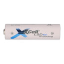 4x XCell Mignon AA Akku LSD Basic Ni-MH 1,2V 2100mAh