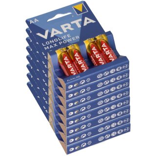 32x Varta 4706 Max Power Mignon Batterie AA (8x 4er Blister)