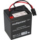 Multipower Blei Akku Gel AGM Technik 12V 5,4Ah m.Stecker...