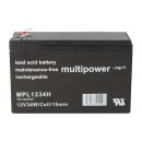 Multipower MPL1234H-V0 AGM Hochstrom-Longlife-Akku 12V...