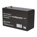 Multipower MPL1234H-V0 AGM Hochstrom-Longlife-Akku 12V 8,5Ah – F6,3 mm