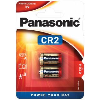 Panasonic CR2 Photobatterie - 2er Blister