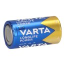 2x Varta 4914 Longlife Power Baby Batterie C 2er Blister LR14