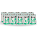 10x Saft Lithium 3,6V Batterie LS 14250 - 1/2 AA -...