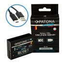 PATONA Platinum Akku mit USB-C Input für Canon LP-E10