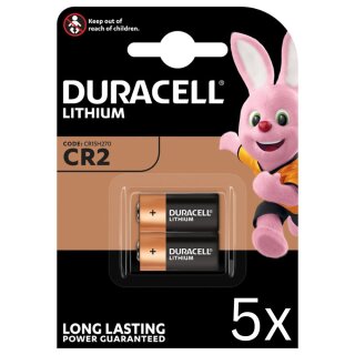8x Duracell Photobatterie CR2 Ultra Lithium 3V / 850mAh (4x 2er Blister)