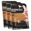 3x Duracell Photobatterie PX28 Lithium 6V 150mAh 1er Blister