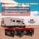 Perfektium LiFePO4 12.8V 150Ah Wohnmobil Untersitz Batterie mit BMS und Heizfolie mit 0% MwSt nach §12 Abs. 3 UstG