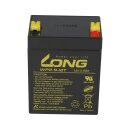 Kung Long WP2.9-12T 12V 2,9Ah AGM Bleiakku F1 4,8mm