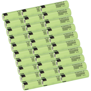 30x Panasonic Zelle NCR18650PF Flat-Top Li-ion 18650 2900mAh 3,6V