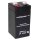 Multipower Blei-Akku MP4,5-4 Pb 4V / 4,5Ah Faston 4,8mm