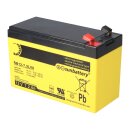 Replacement battery compatible with Aritech bs127n-a 12v 7.2Ah