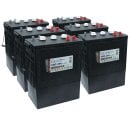 6x Q-Batteries 6DC-390 6V 390Ah Deep Cycle...