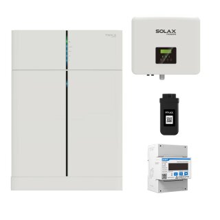 SolaX X1-Hybrid G4 3kW Hybrid Wechselrichter mit 3 kWh Solarspeicher-Set