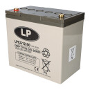 Landport lpcg12-50 vrla gel battery 12v 50Ah maintenance free t6