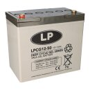 Landport lpcg12-50 vrla gel battery 12v 50Ah maintenance free t6