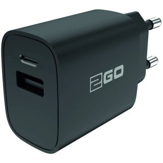 2GO USB Schnellladegerät USB + USB-C
20W