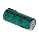 fdk hr-4/5au 1,2v 2150mAh nimh solder tag z battery single cell
