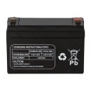 Multipower Lead-acid battery mp3,5-4 Pb 4v / 3,5Ah Faston 4,8mm