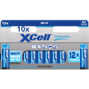 120x XCell Performance 1,5V LR6 AA Batterie AlMn 12er...