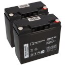 24V 23Ah Akku-Satz für Numatic TTB1840 Scheuersaugmaschine – 2x 12LCP-23