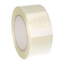 Filamentklebeband Rolle: 50 mm x 50 lfm transparent...