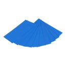 10x Schrumpfschlauch für 18650-Akkuzellen – Blau