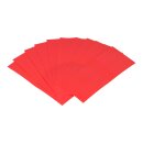 10x Schrumpfschlauch für 18650-Akkuzellen – Rot