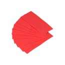 10x Schrumpfschlauch für 18650-Akkuzellen – Rot