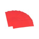 10x Schrumpfschlauch für 18650-Akkuzellen – Rot