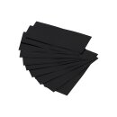 10x shrink foil compatible 18650 cells (black)