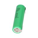 Samsung INR18650 25R 2500mAh 3,6V - 3,7V ungeschützt + Lötfahne U