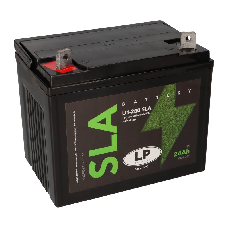 AGM Batterie 12V 24Ah für Rasenmäher Rasentraktor LS U1280 SLA