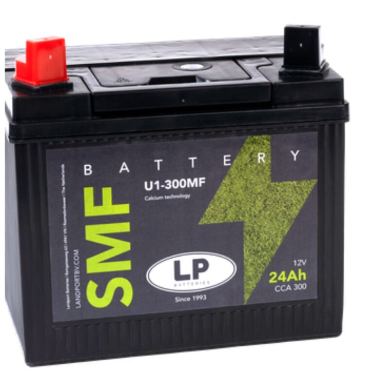 Batterie 12V 24Ah für Rasenmäher Rasentraktor LB U1300MF