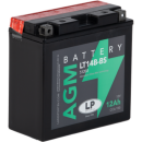 Batterie AGM 12V 12Ah für Motorrad Startbatterie MA...