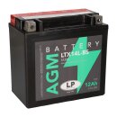 Batterie AGM 12V 12Ah für Motorrad Startbatterie MA...