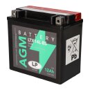 Batterie AGM 12V 12Ah für Motorrad Startbatterie MS LTX14L-3