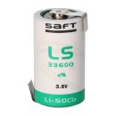 Saft LS33600 ER-D Mono Lithium-Thionylchlorid 3,6V,...