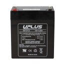 UPlus us12-4,5 agm lead battery 12v 4,5Ah 4,8mm Faston
