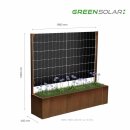 Green Solar Plug and Play balcony power station Battery...