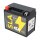 Batterie AGM SLA 12V 10Ah für Motorrad Startbatterie MS LTX12-4